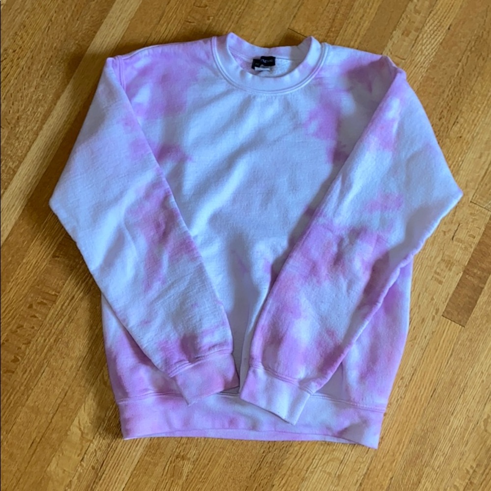 Pretty Little Thing Tye Dye Crewneck Sweater